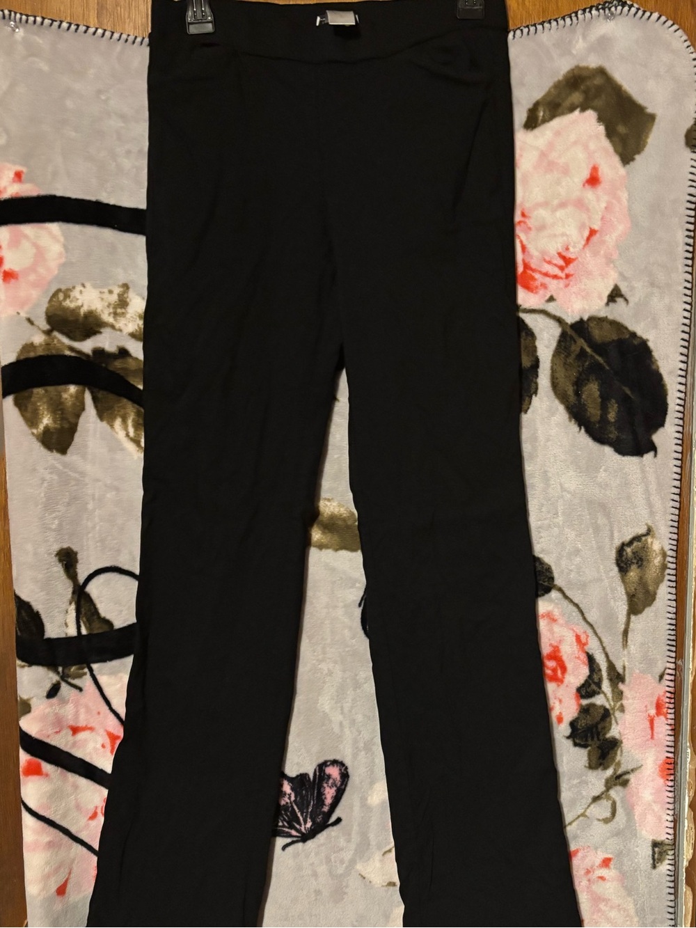 Joe Benbasset Black Boot-Cut Pants